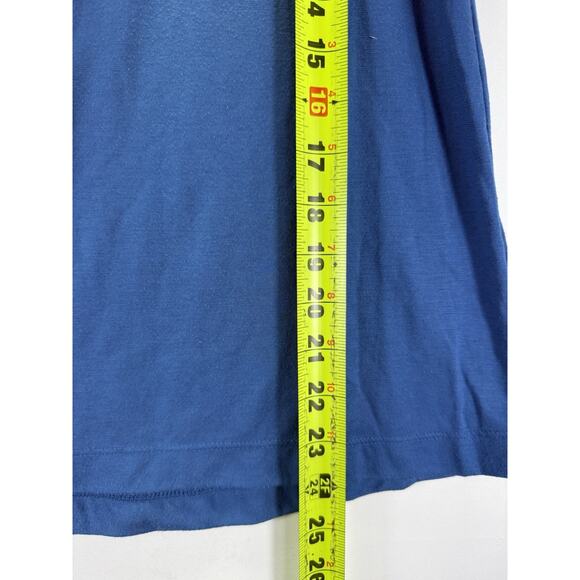 NIKE Blue Modal Blend Scoop Neck Athletic Racer Back Tank Top 193 Women’s XS - Picture 4 of 5